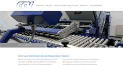 Desktop Screenshot of ccv-falzen.de
