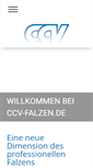 Mobile Screenshot of ccv-falzen.de